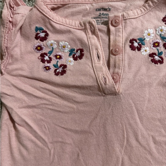 Pink Girl 24 Months Long Sleeve Onesie - Picture 2 of 3